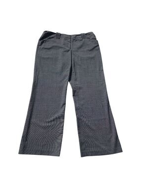 AB Studio Women's Gray Wide-Leg Pants Size 16